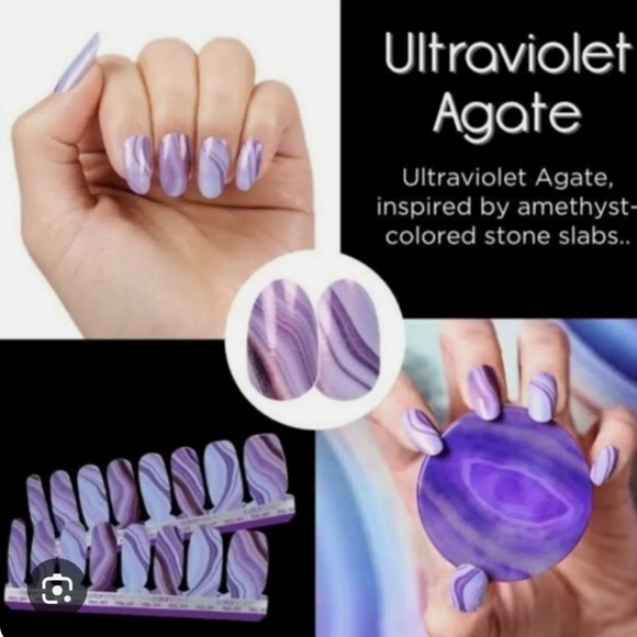 Color Street Other - Color Street Ultraviolet Agate Nail Strips - read description